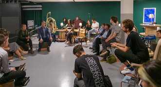 Residents of Lichtensteig discuss different visions for the future